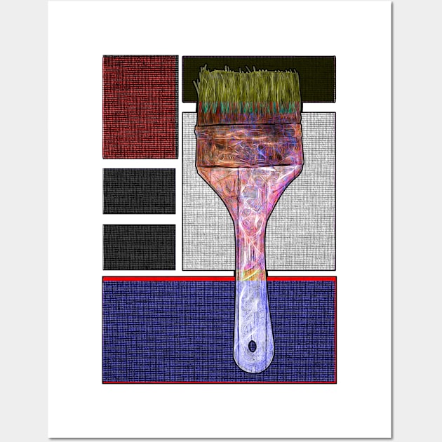 paintbrush Artist Tool. Wall Art by crunchysqueak